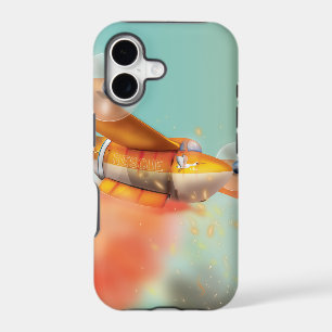 Ariel Firefighting fire plane iPhone 17 Case