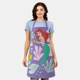Ariel & Flounder’s Undersea Shell-abration! Apron