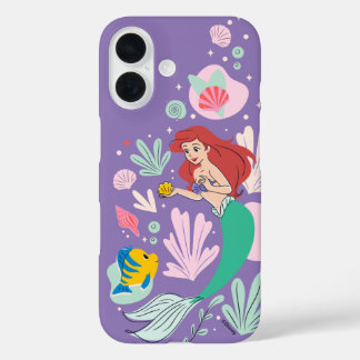 Ariel & Flounder’s Undersea Shell-abration! iPhone 16 Case