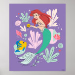 Ariel &amp; Flounder’s Undersea Shell-abration! Poster