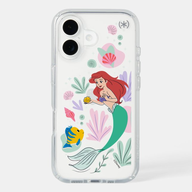 Ariel & Flounder’s Undersea Shell-abration! Speck iPhone Case (Front)