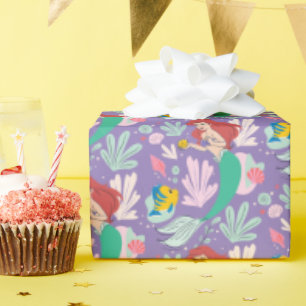 Ariel & Flounder’s Undersea Shell-abration! Wrapping Paper