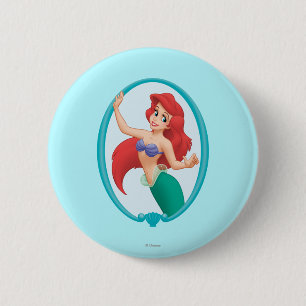 Ariel Frame Pinback Button