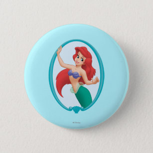 Ariel Frame Pinback Button