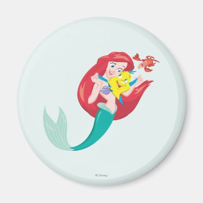 Ariel &amp; Friends Magnet