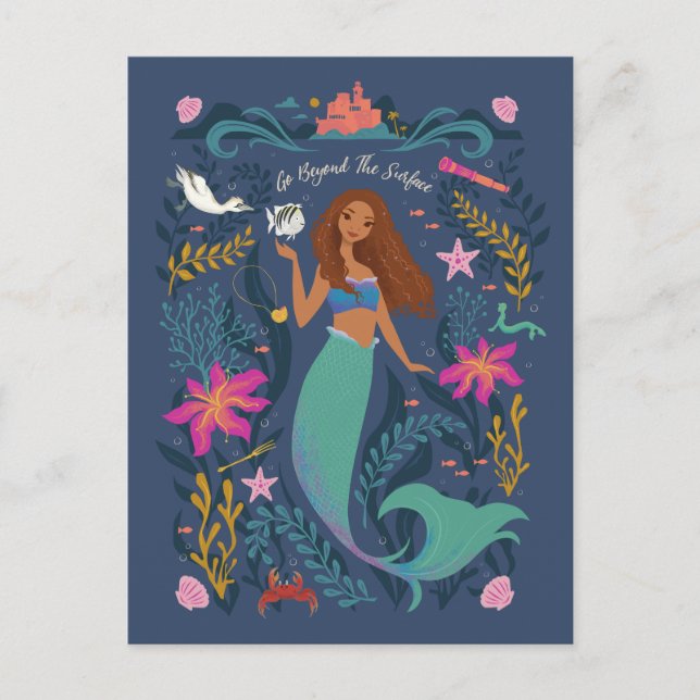 Ariel Go Beyond the Surface Postcard (Front)