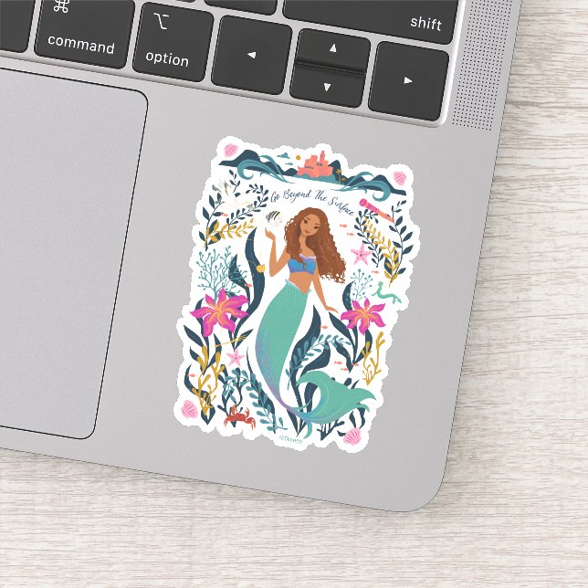 Ariel Go Beyond the Surface Sticker (Detail)
