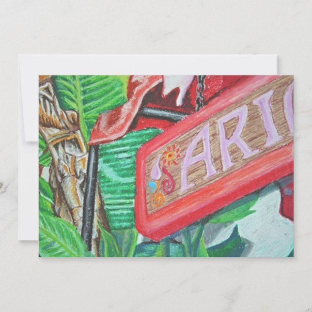 Ariel Greeting Card (Front)