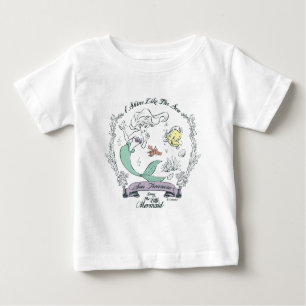 Ariel   I Shine Like the Sea Baby T-Shirt