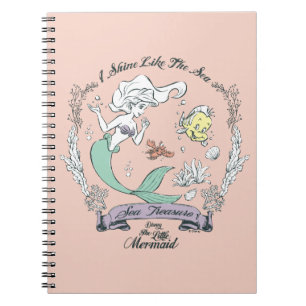 Ariel I Shine Like the Sea Notebook