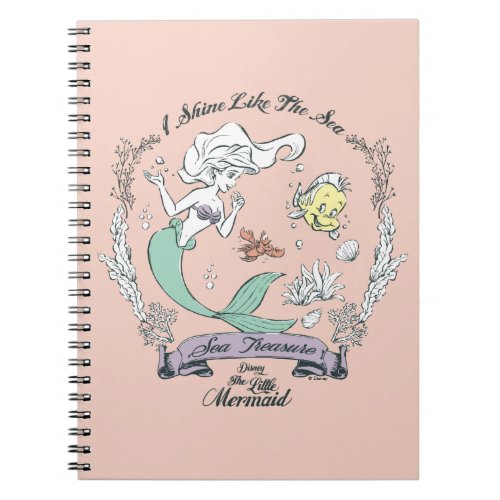 Ariel  I Shine Like the Sea Notebook