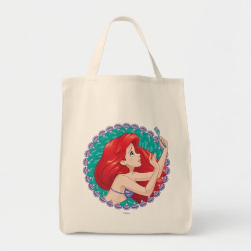 Ariel in Seashell Frame Tote Bag