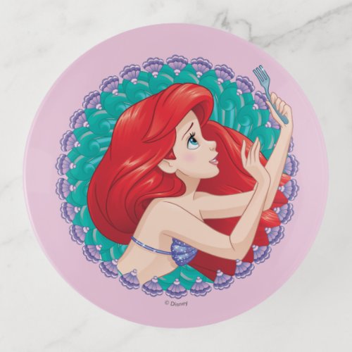 Ariel in Seashell Frame Trinket Tray