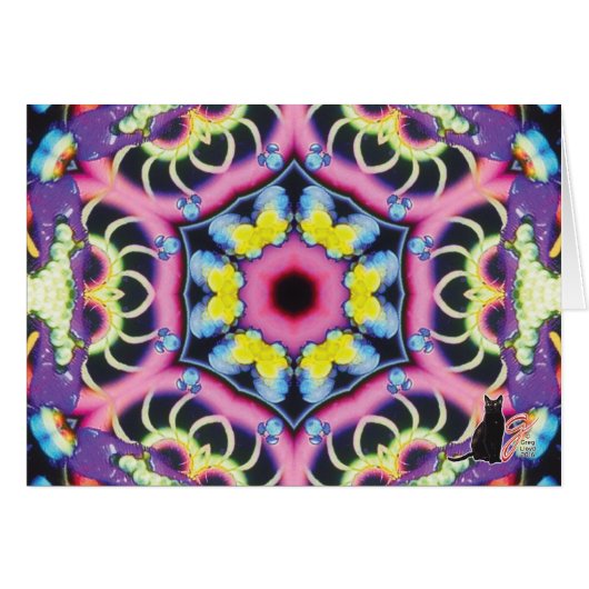 Ariel Kaleidoscope Cards (Front Horizontal)