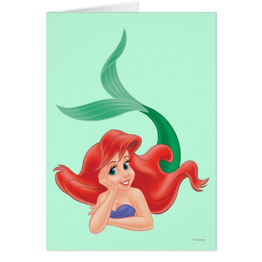 Ariel Laying Down Cards (Front)