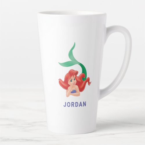 Ariel Laying Down Latte Mug