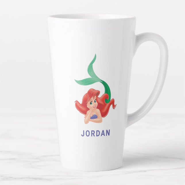 Ariel Laying Down Latte Mug (Right)
