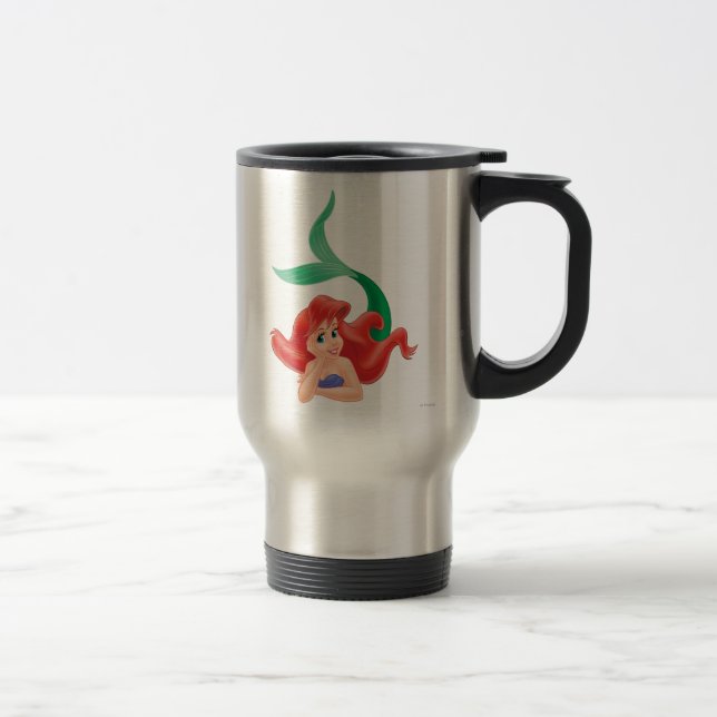 Ariel Laying Down Travel Mug (Right)