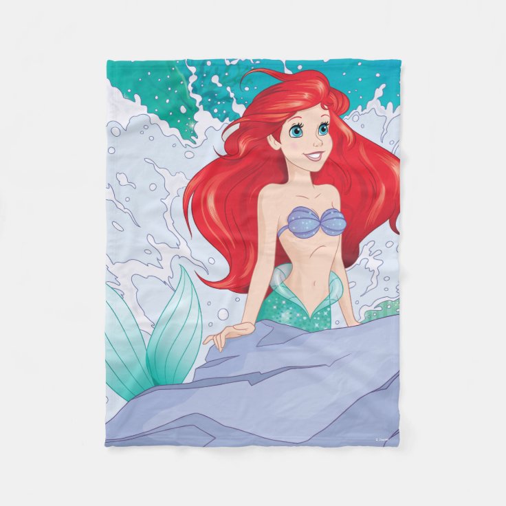 Ariel Let's Do This Fleece Blanket Zazzle