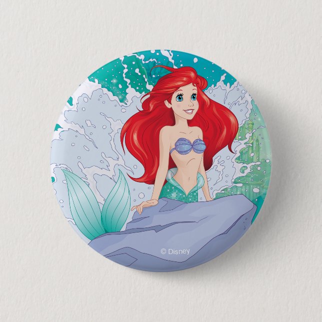 Ariel | Let's Do This Pinback Button (Front)