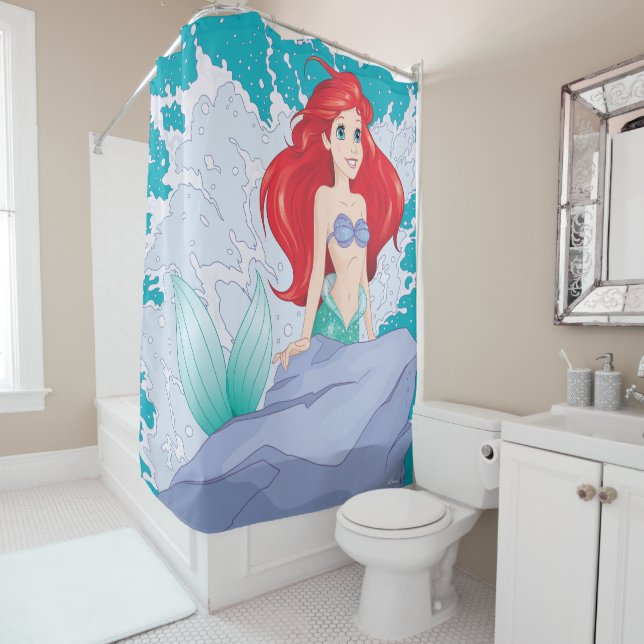 Ariel | Let's Do This Shower Curtain (In Situ)