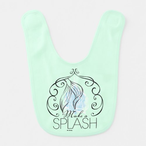 Ariel  Make A Splash Baby Bib