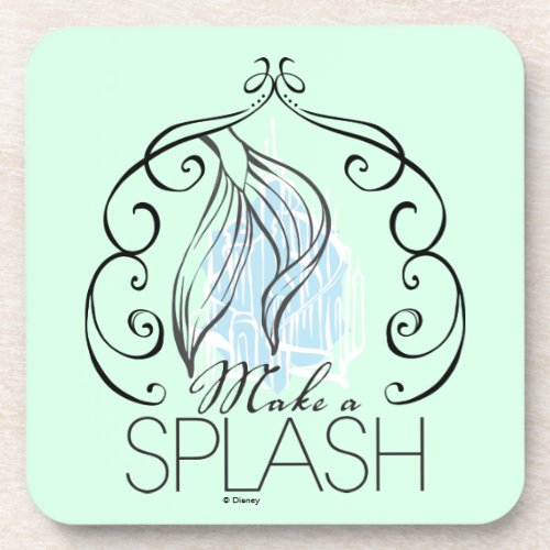 Ariel  Make A Splash Beverage Coaster