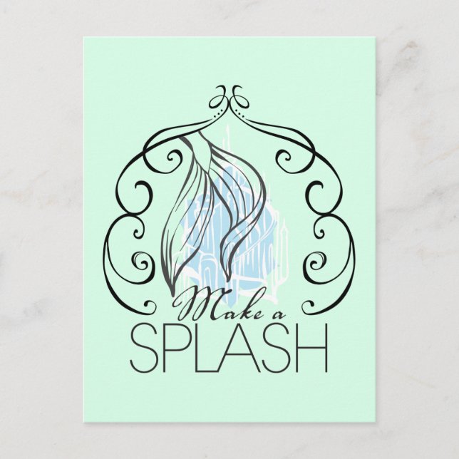 Ariel | Make A Splash Postcard (Front)
