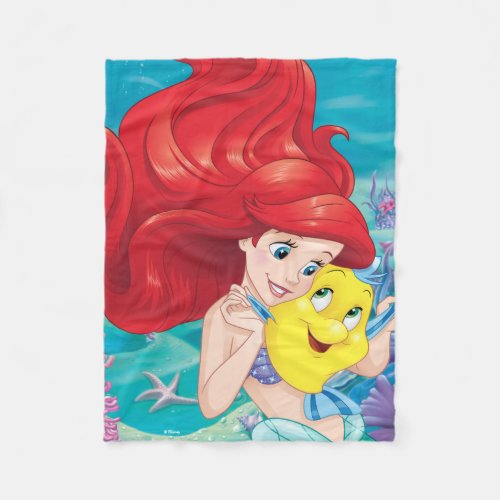 Ariel  Make Time For Buddies Fleece Blanket