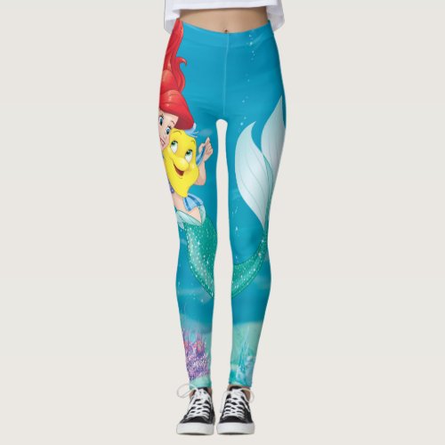 Ariel  Make Time For Buddies Leggings