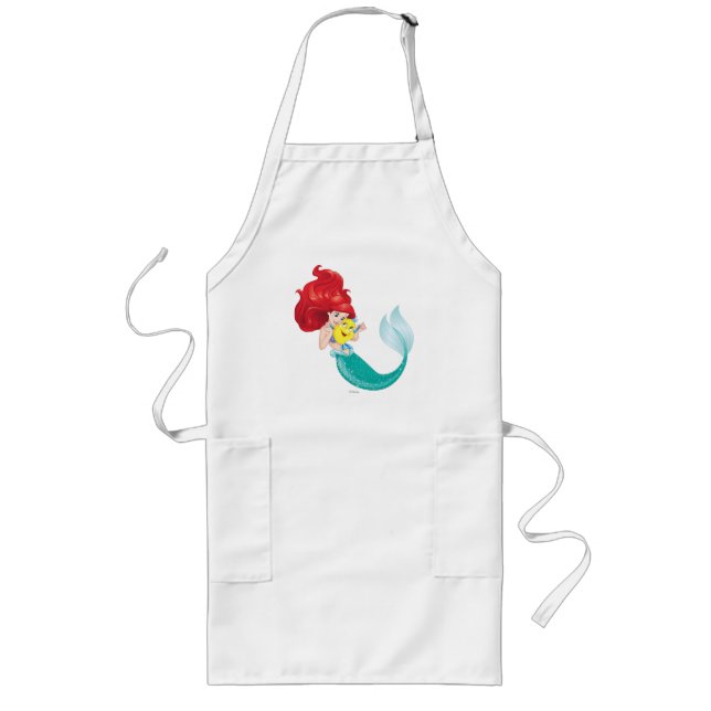 Ariel | Make Time For Buddies Long Apron (Front)