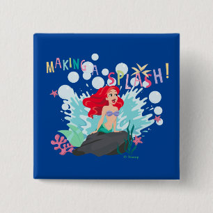 Ariel   Making A Splash! Button