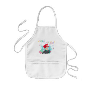 Ariel Making A Splash! Kids' Apron