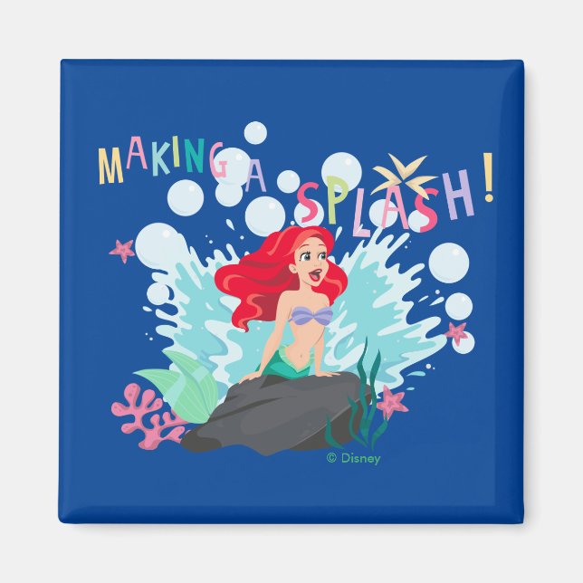 Ariel | Making A Splash! Magnet (Front)