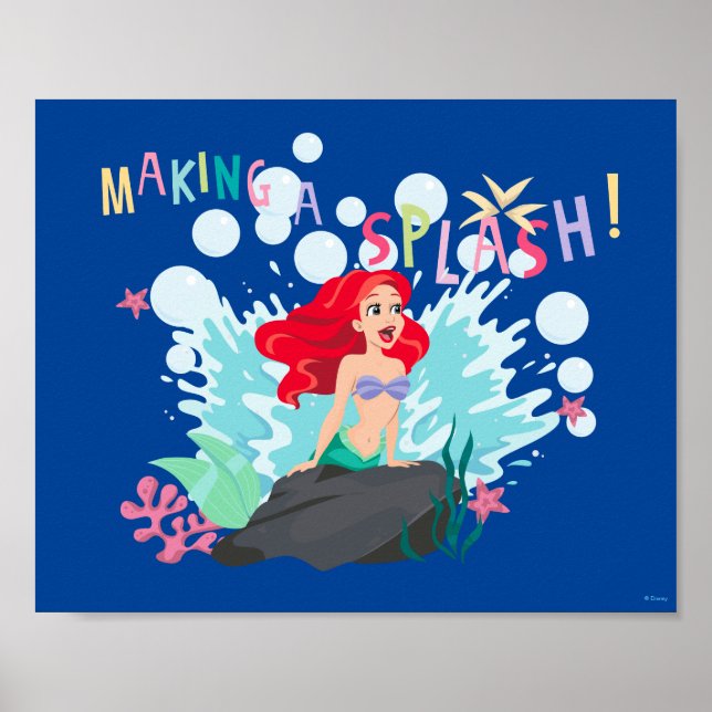 Ariel | Making A Splash! Poster (Front)