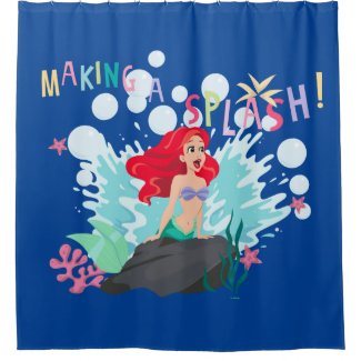Ariel | Making A Splash! Shower Curtain
