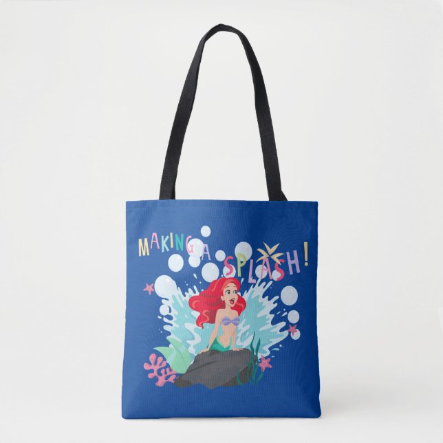 Ariel | Making A Splash! Tote Bag (Front)