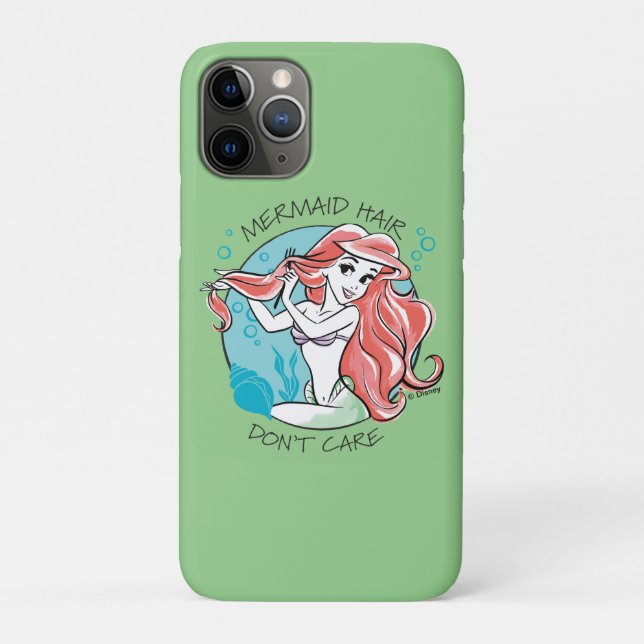 Ariel "Mermaid Hair Don't Care" Case-Mate iPhone Case (Back)