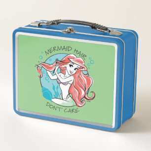 Ariel "Mermaid Hair Don't Care" Metal Lunch Box