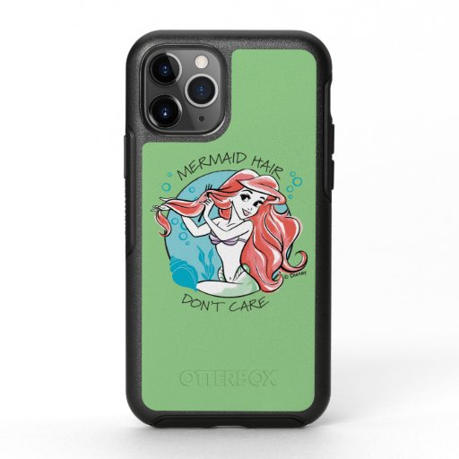 Ariel "Mermaid Hair Don't Care" OtterBox Symmetry iPhone 11 Pro Case