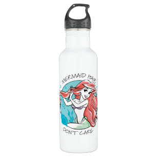 Ariel "Mermaid Hair Don't Care" Stainless Steel Water Bottle