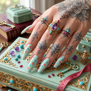 Ariel Minx Nail Art