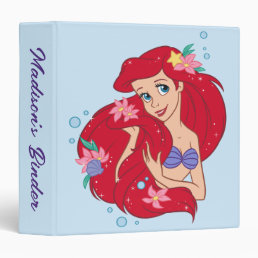 Ariel Ocean Beauty Bloom 3 Ring Binder