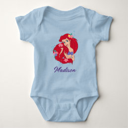Ariel Ocean Beauty Bloom Baby Bodysuit