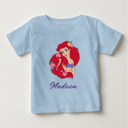 Ariel Ocean Beauty Bloom Baby T-Shirt