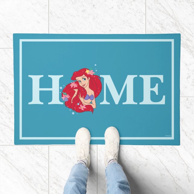 Ariel Ocean Beauty Bloom Doormat (Indoor)