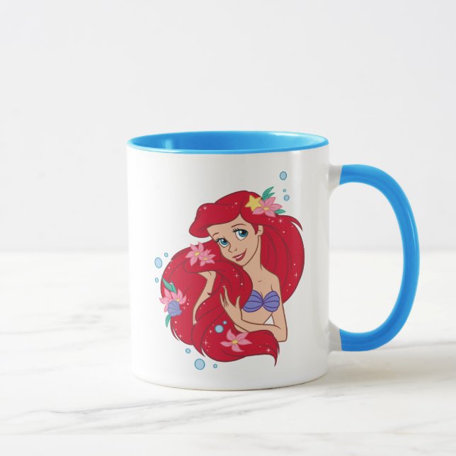 Ariel Ocean Beauty Bloom Mug (Right)