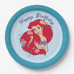 Ariel Ocean Beauty Bloom Paper Plates