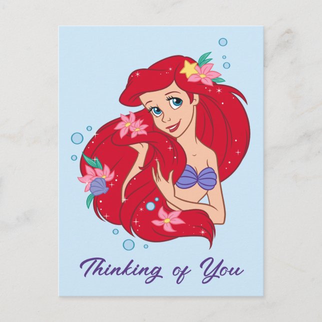 Ariel Ocean Beauty Bloom Postcard (Front)