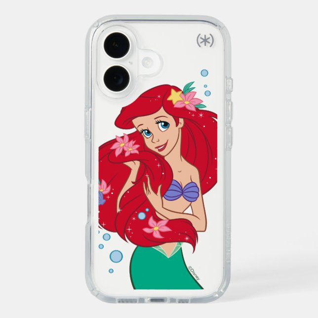 Ariel Ocean Beauty Bloom Speck iPhone Case (Front)
